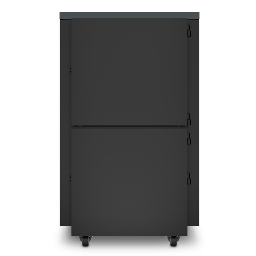 NetShelter CX 24U 750mm Wide x 1130mm Deep Enclosure Dark Grey Finish Intl