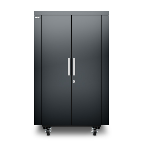 NetShelter CX 24U 750mm Wide x 1130mm Deep Enclosure Dark Grey Finish Intl