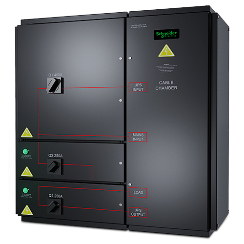 Symmetra Px 96/160kw Wall-mounted Maintenance Bypass Panel, 400v