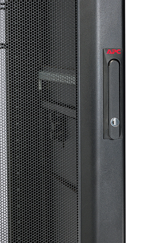 NetShelter SX 48U 600mm Wide x 1070mm Deep Enclosure Without Doors Black