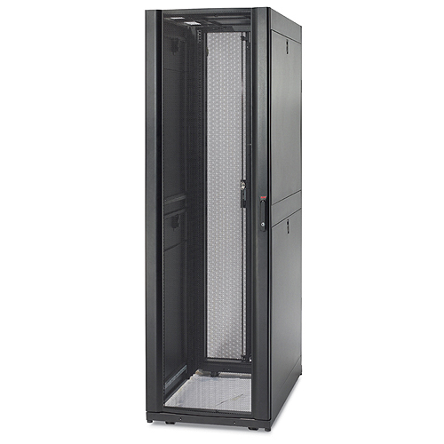NetShelter SX 48U 600mm Wide x 1070mm Deep Enclosure Without Doors Black