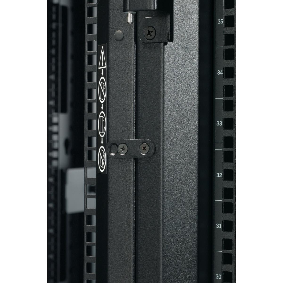 NetShelter SX 42U 750mm Wide x 1070mm Deep Enclosure Without Doors Black
