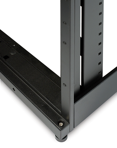 Netshelter Sx 48u 600mm Wide X 1200mm Deep Enclosure With Sides & No Doors Black