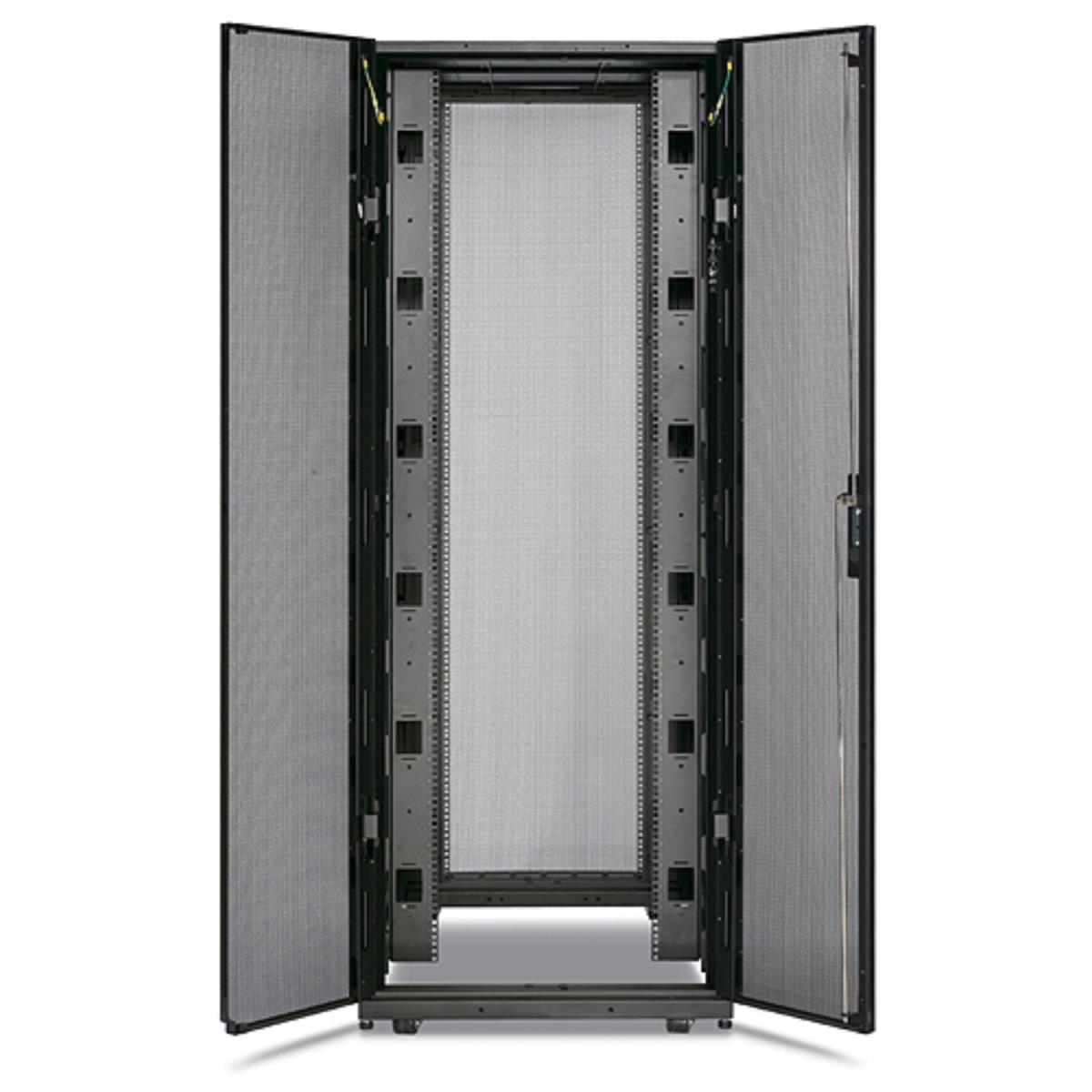 Netshelter Sx 42u 750mm Wide X 1070mm Deep Enclosure Without Sides Black