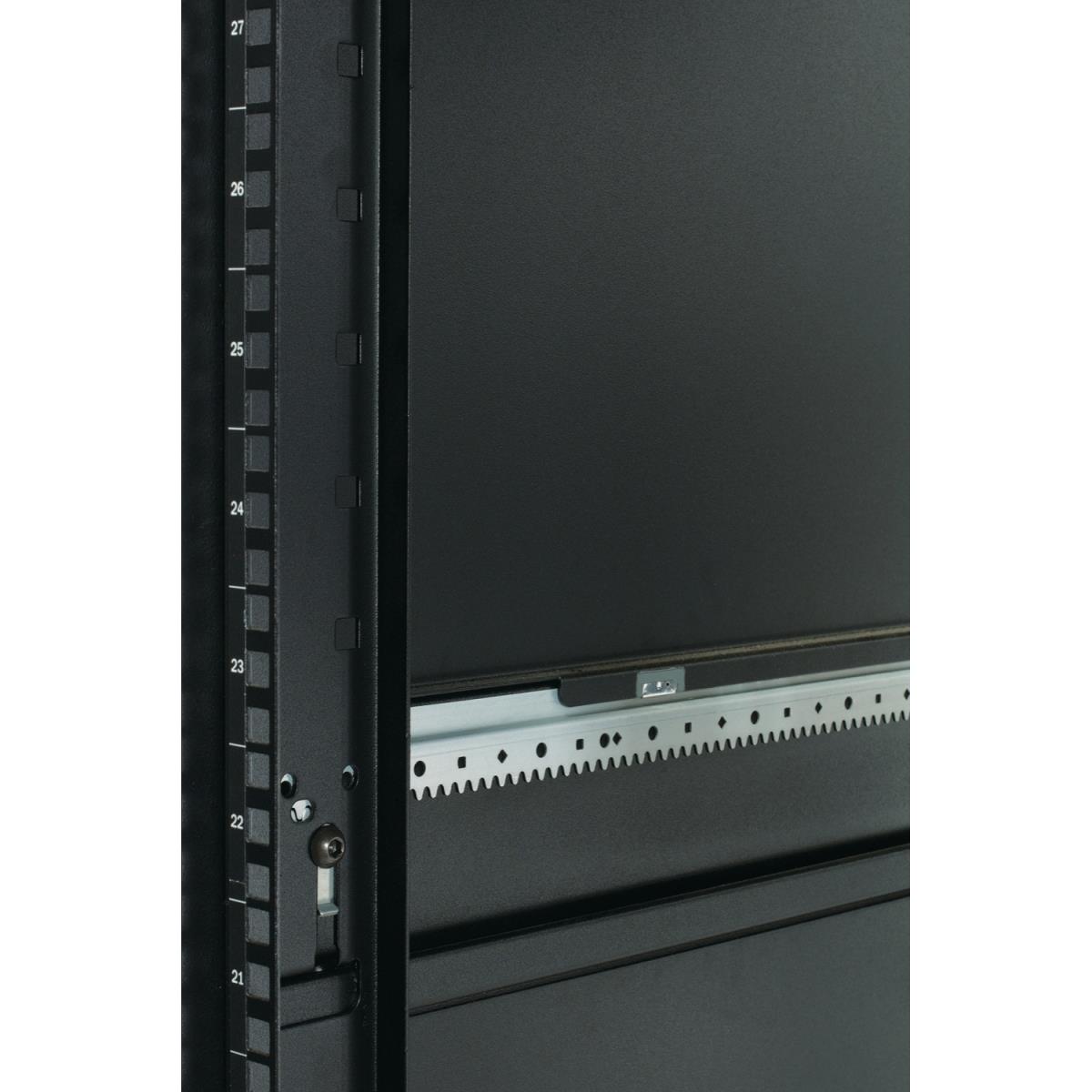 Netshelter Sx 42u 750mm Wide X 1070mm Deep Enclosure Without Sides Black