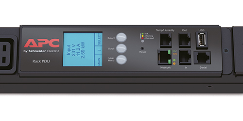 Rack PDU 2G, Metered ZeroU 17.2kW, 208V, (6) C13 & (12) C19