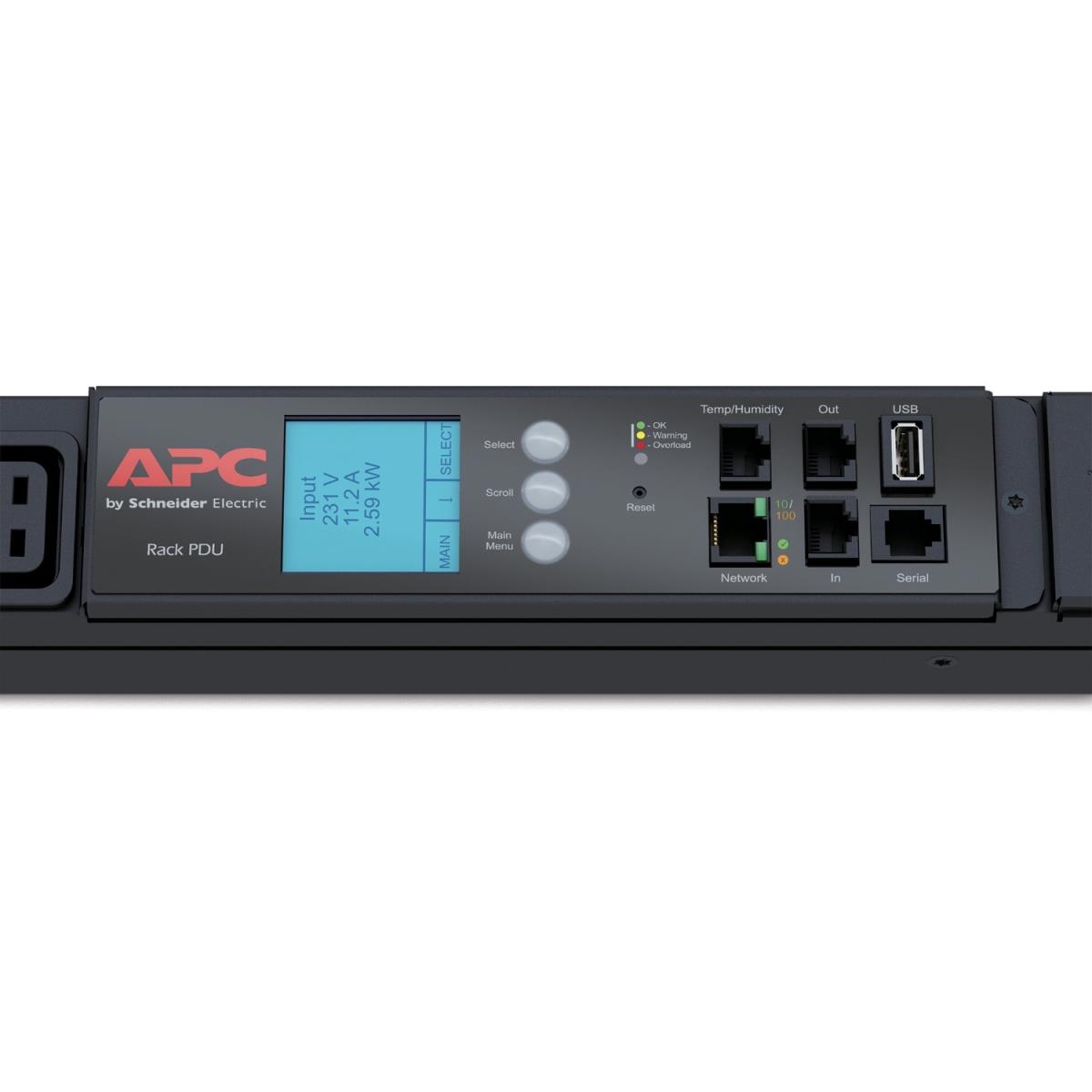 Rack PDU 2G Metered Zerou 23kw 240v (30) C13 & 912) C19