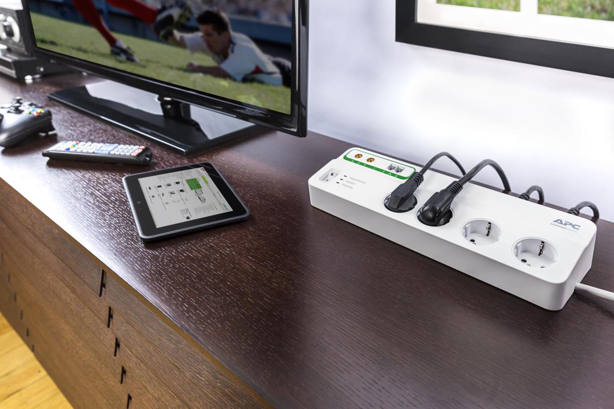 Performance SurgeArrest 8 Outlets With Phone & Coax Protection 230V Germany