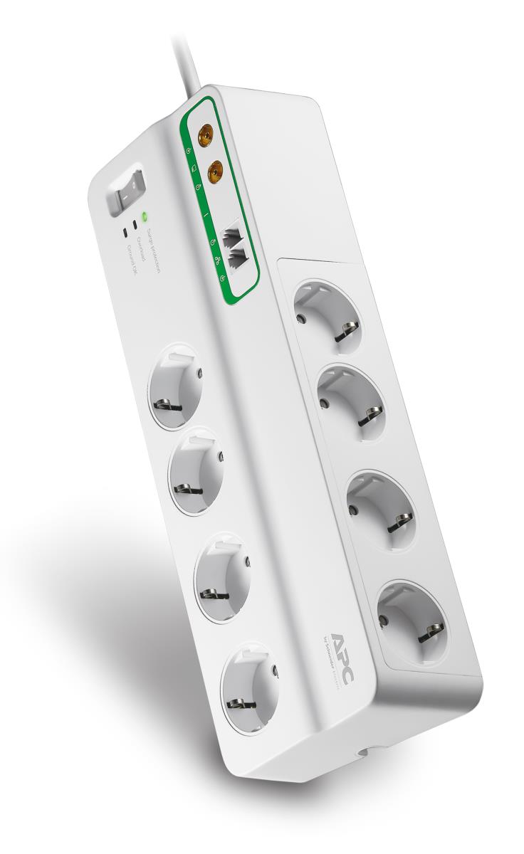 Performance SurgeArrest 8 Outlets With Phone & Coax Protection 230V Germany