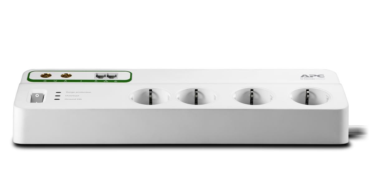 Performance SurgeArrest 8 Outlets With Phone & Coax Protection 230V Germany