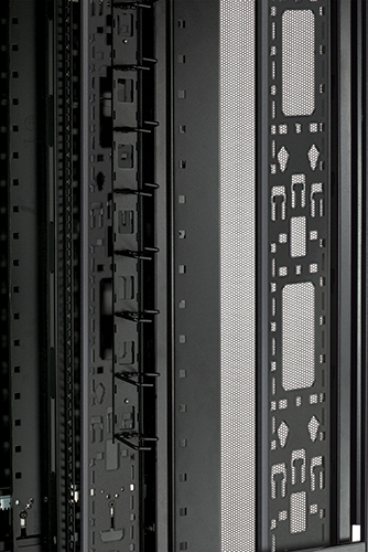 NetShelter SX, Server Rack Enclosure, 42U, Shock Packaging, 2000 lbs, Black, 1991H x 600W x 1070D mm