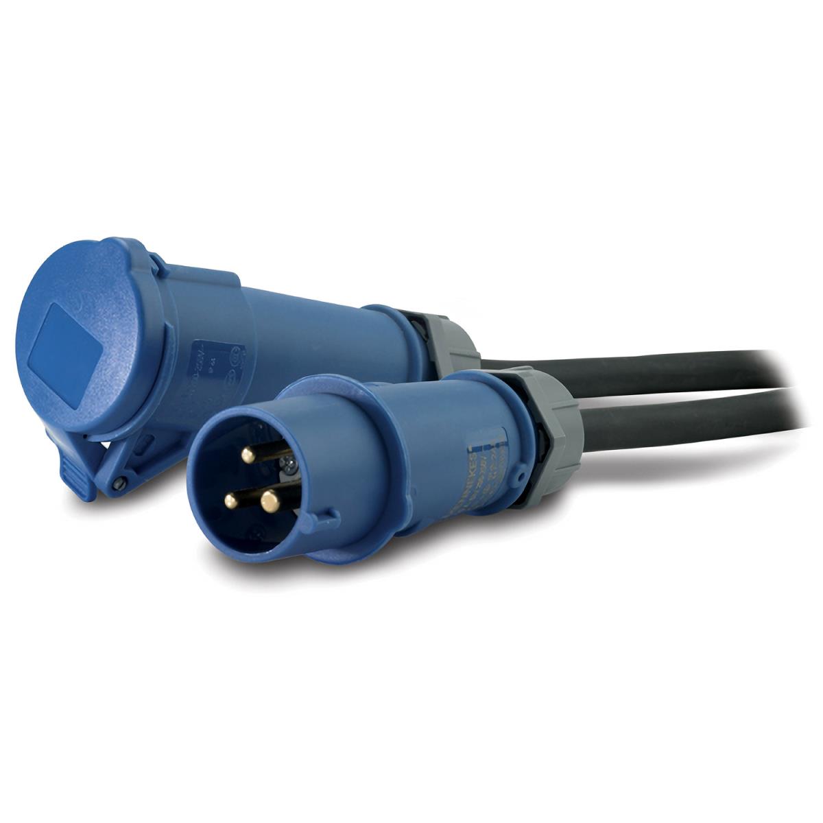 In-line Current Meter 16a 230v Iec309-16a 2p+g