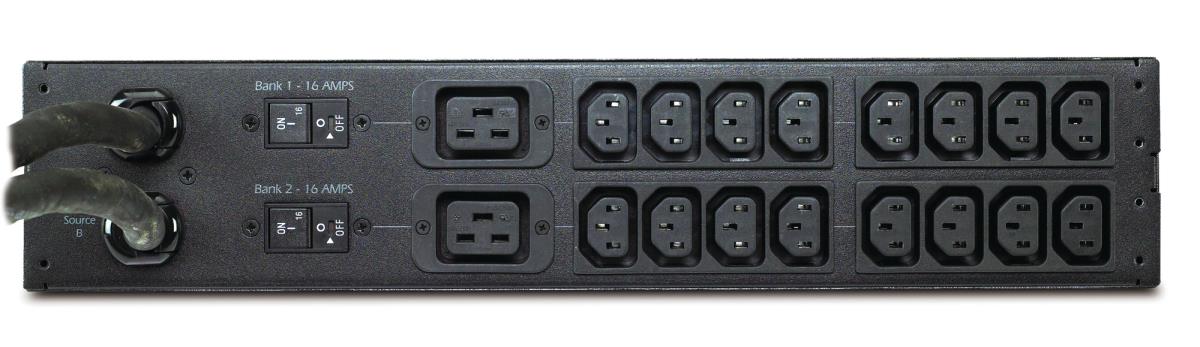 Rack ATS 230V 32A IEC309 In (16) C13 (2) C19 Out