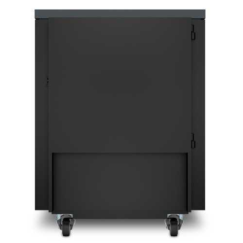 NetShelter CX 18U Secure Soundproof Server Room in a Box Enclosure Shock Packaging Dark Grey