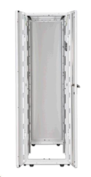 NetShelter SX 48U 600mm Wide x 1200mm Deep Enclosure with Roof No Doors or Sides Grey RAL7035