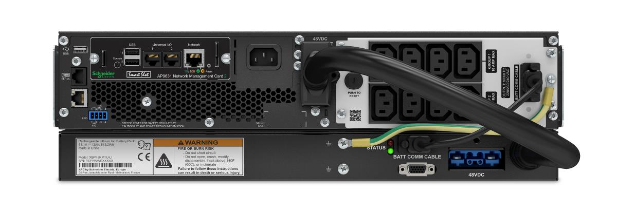 Smart-UPS SRT Li-Ion 1000VA RM 230V Network Card