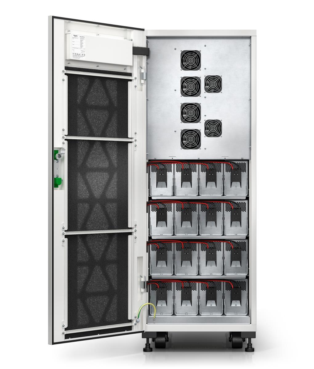 Easy UPS 3S 30 kVA 400 V 3:3 UPS with Internal Batteries - 25 Min Runtime