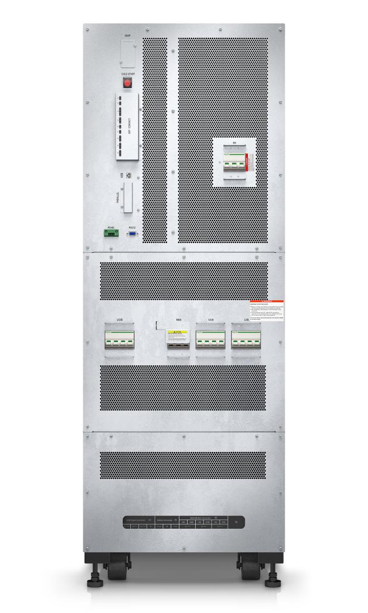 Easy UPS 3S 30 kVA 400 V 3:3 UPS with Internal Batteries - 9 Min Runtime