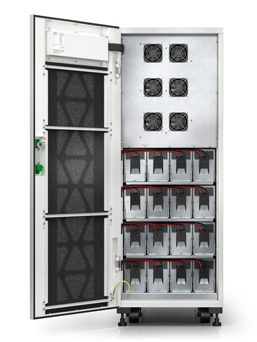 Easy UPS 3S 40 kVA 400 V 3:3 UPS with Internal Batteries - 15 Minutes Runtime