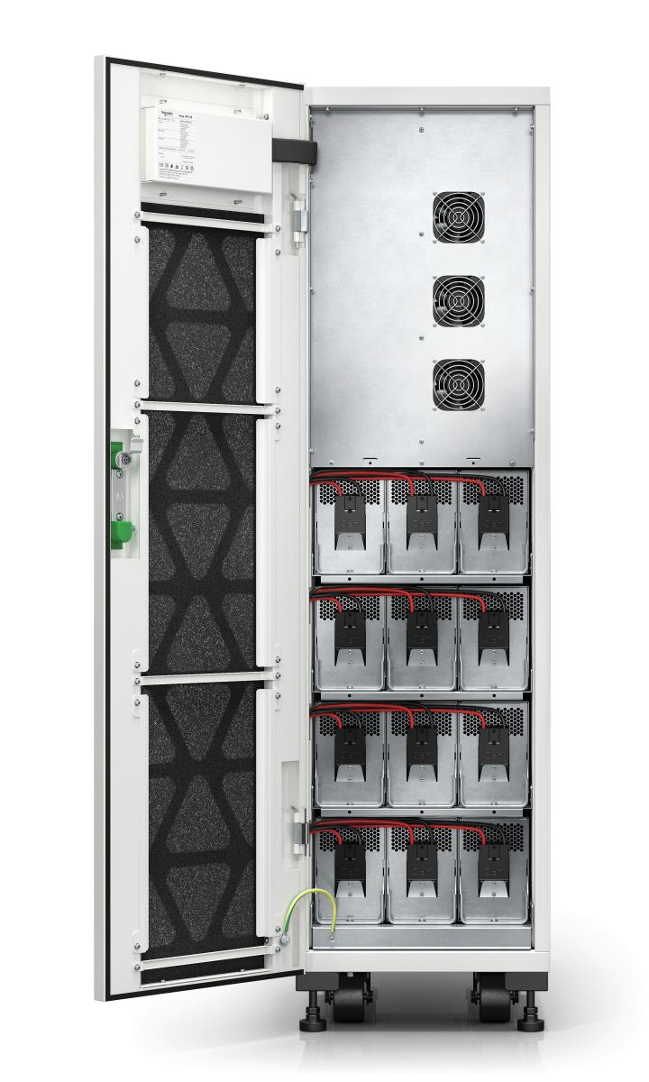 Easy UPS 3S 10 kVA 400 V 3:3 UPS with Internal Batteries - 40 Minutes Runtime