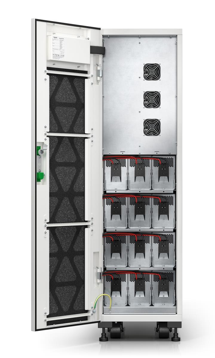 Easy UPS 3S 15 kVA 400 V 3:3 UPS with Internal Batteries - 25 Minutes Runtime