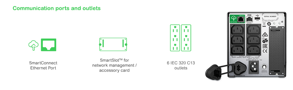 Smart-UPS 750VA LCD 230V with SmartConnect