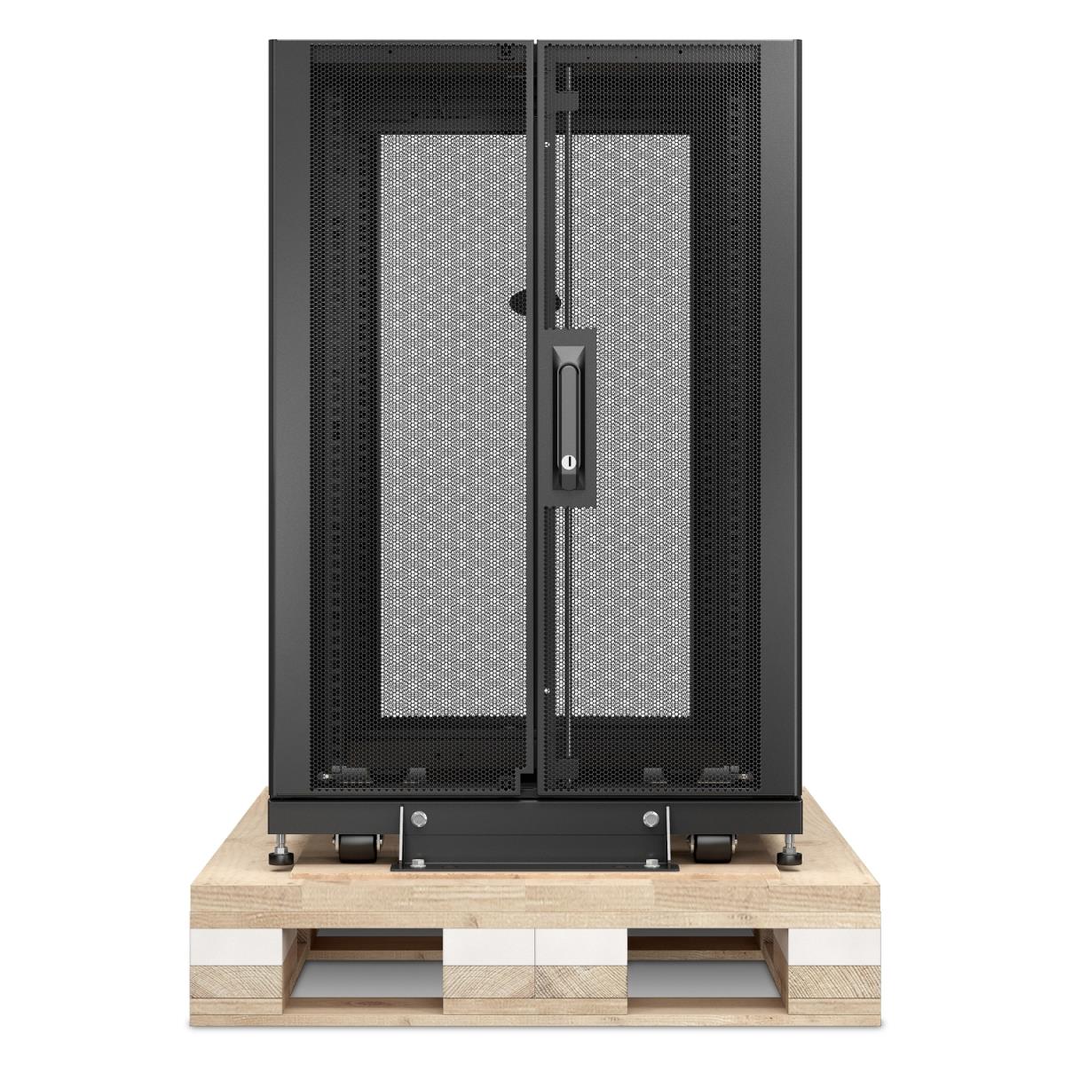 NetShelter SX 18U Server Rack Enclosure 600mm x 900mm with Sides Black Shock Packaging