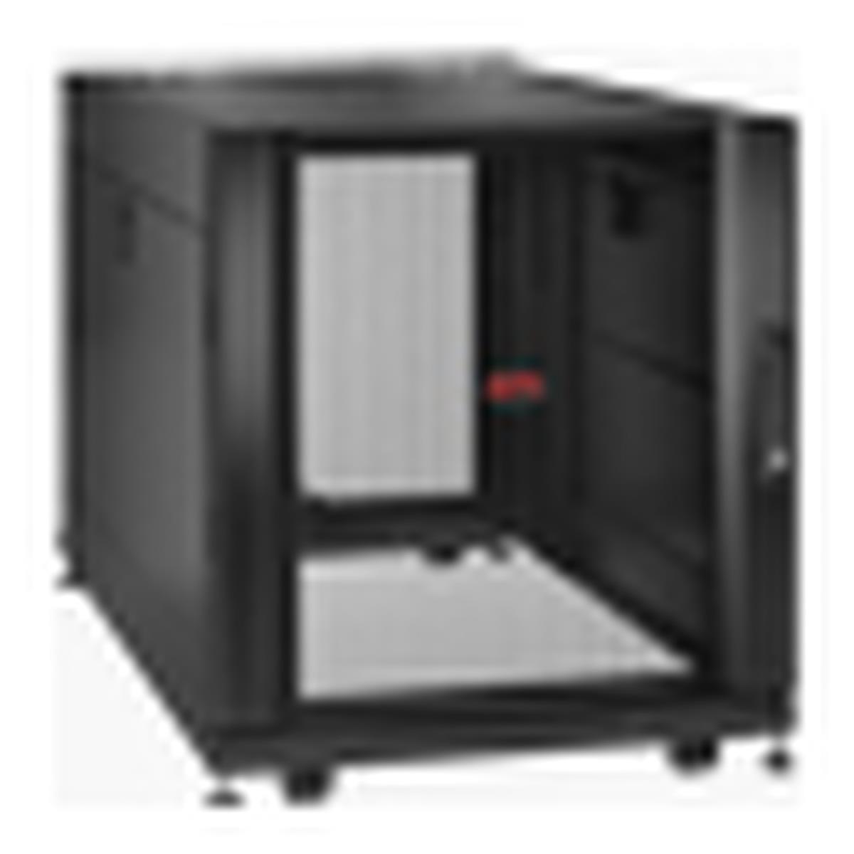 NetShelter SX 12U Server Rack Enclosure 600mm Wide x 1070mm Deep with sides Shock Packaging
