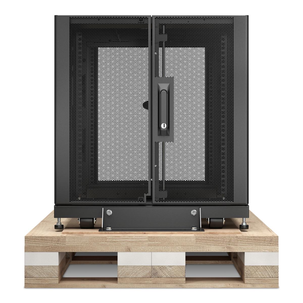 NetShelter SX 12U Server Rack Enclosure 600mm Wide x 1070mm Deep with sides Shock Packaging
