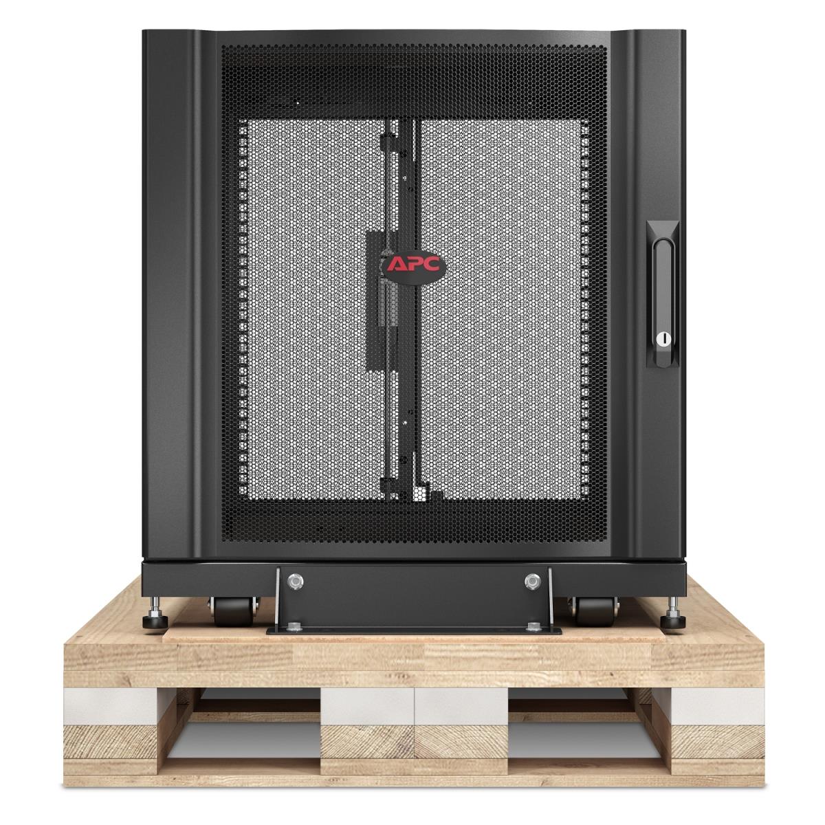 NetShelter SX 12U Server Rack Enclosure 600mm Wide x 1070mm Deep with sides Shock Packaging