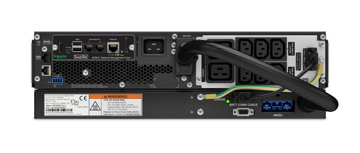 Smart-UPS SRT  Li-ion 2200VA RM 230V Network Card