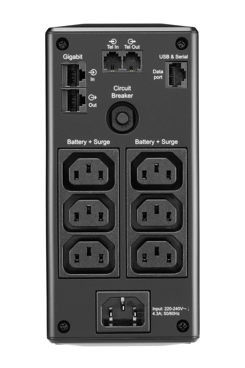 Back UPS Pro BR 650VA 6 Outlets AVR