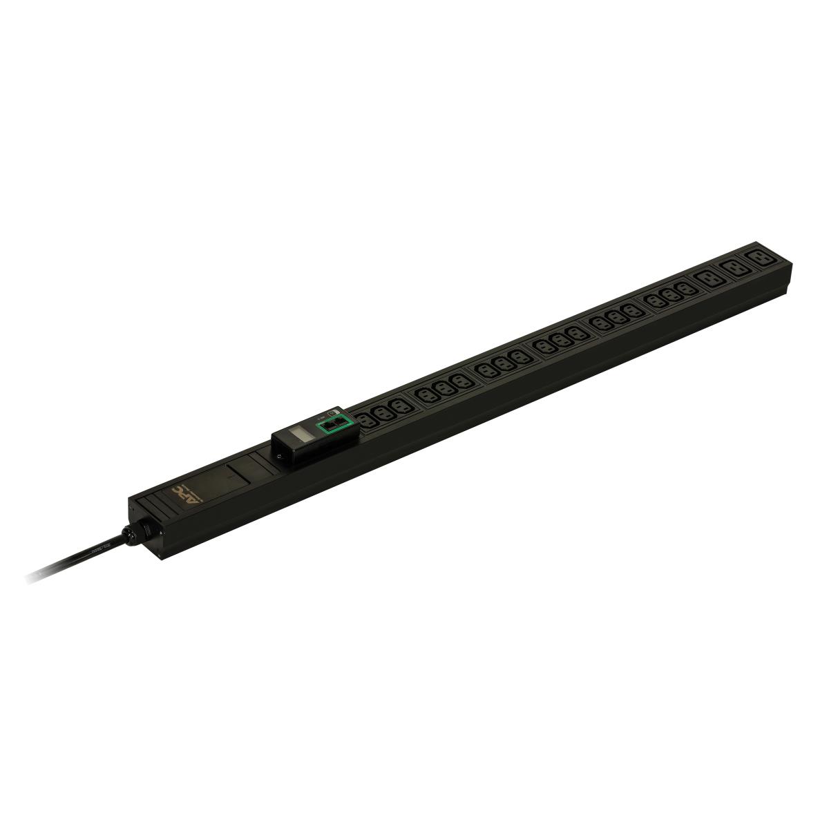 Easy PDU,Metered,ZeroU,16A,230V,(18)C13 & (3)C19; IEC309