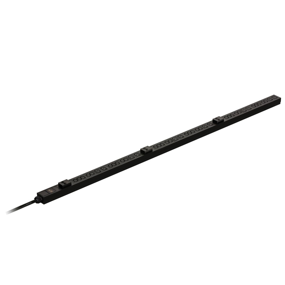 Easy PDU, Basic, Zero U, 22 kW, 230V, (30) C13 & (12) C19;IEC309