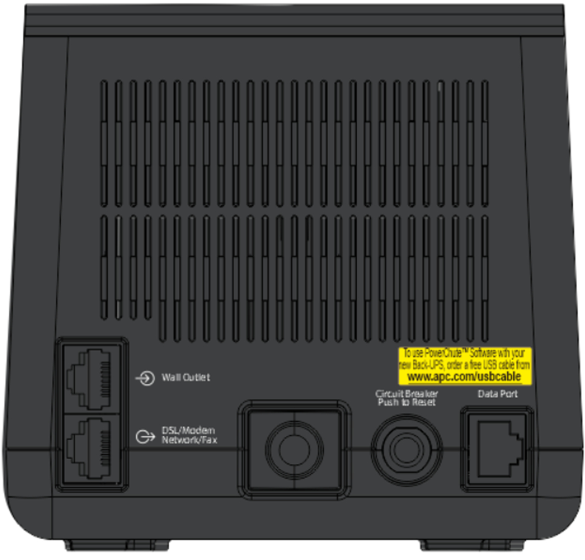 Back-UPS 650VA 400Watts 230V, 1 USB Charging Port German