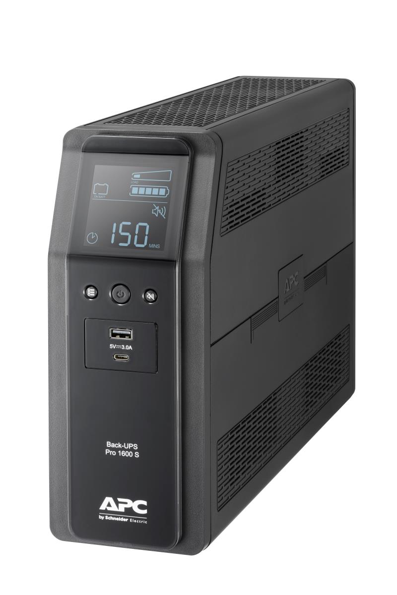 Back-UPS Pro BR 1600VA 960Watts, Sinewave, 8 Outlets, AVR, LCD interface