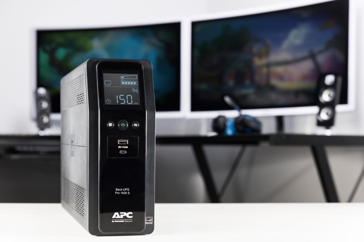 Back-UPS Pro BR 1600VA 960Watts, Sinewave, 8 Outlets, AVR, LCD interface