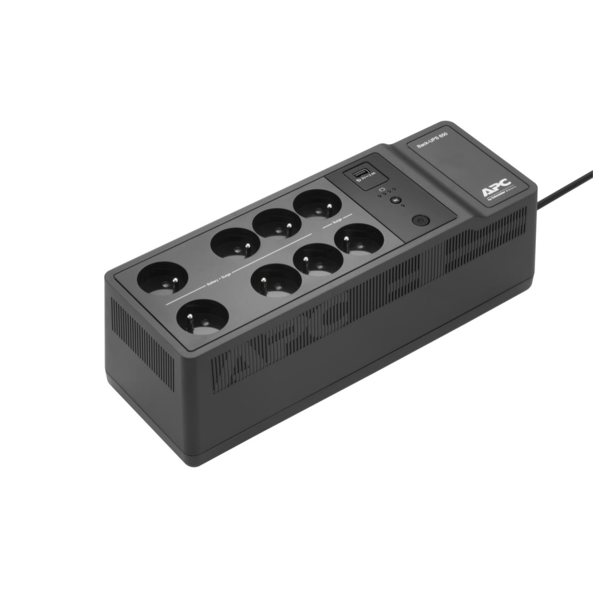 Back-UPS 650va 400w 230v - 8x French/belgian Outlets - 1x USB-a Charging Port