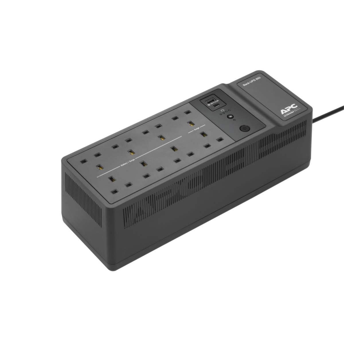 Back-UPS 850VA 520Watts 230V, USB Type-C and A Charging Ports - British BS1363A