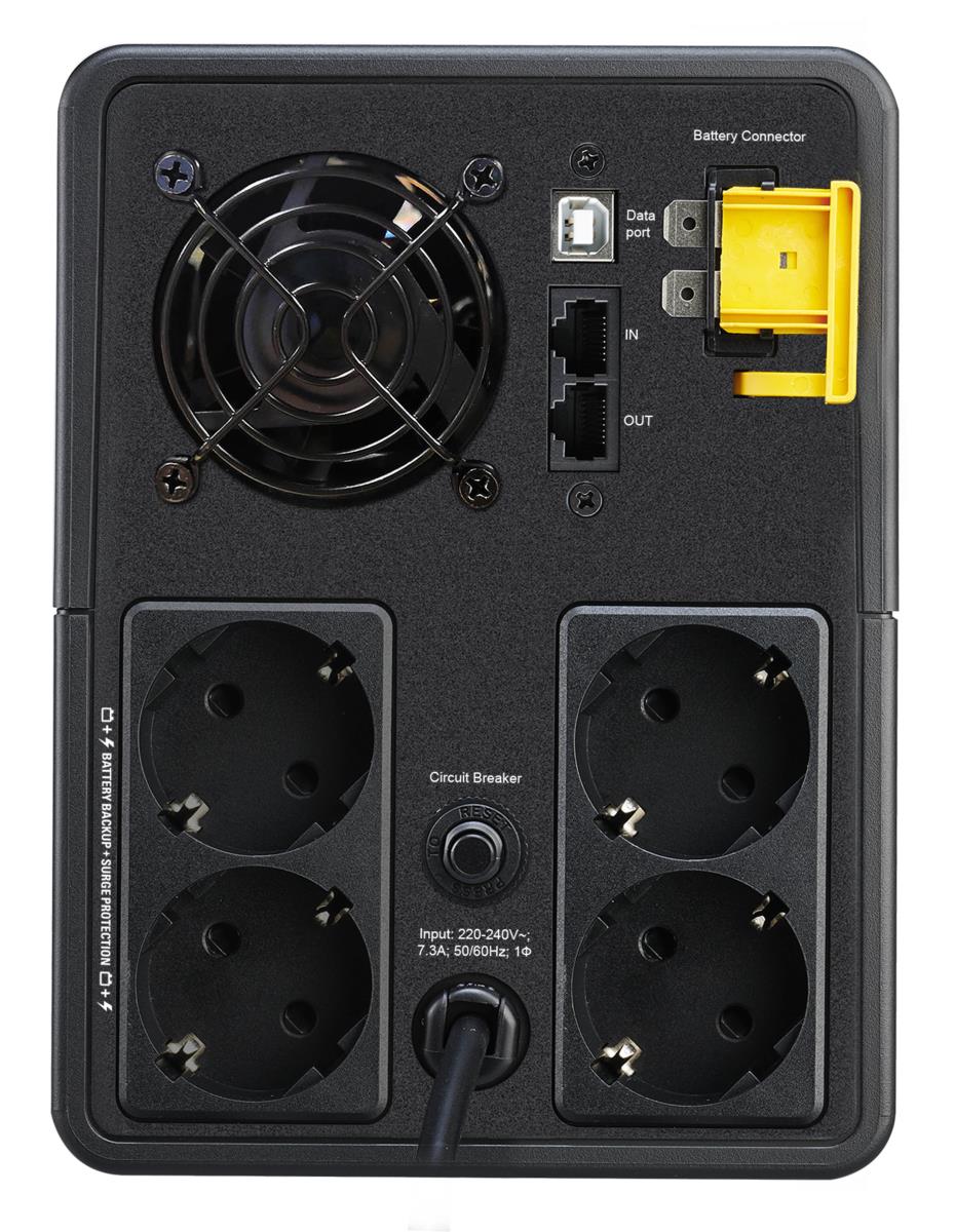 Back-UPS 1600VA 230V AVR Schuko Sockets
