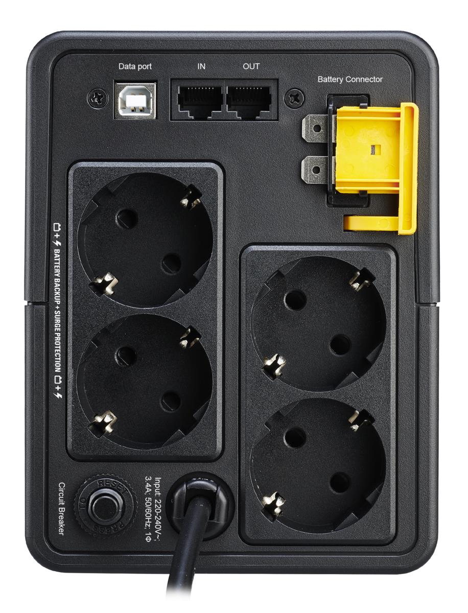 Back-UPS 750VA 230V AVR Schuko Sockets