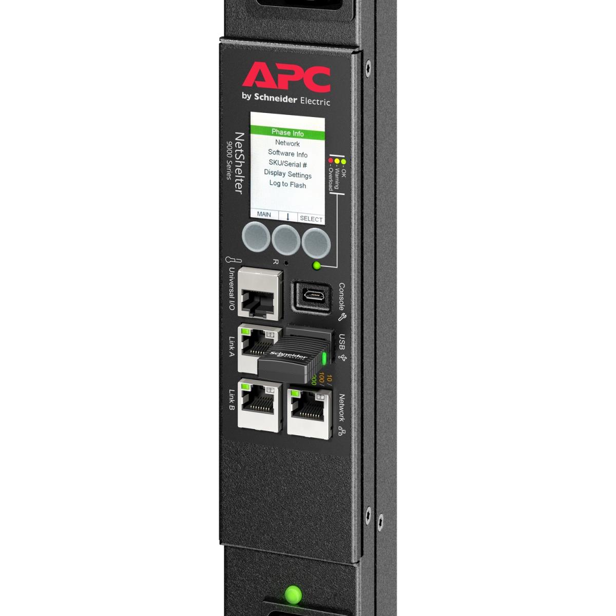 Rack PDU 9000 Switched, ZeroU, 30A, 200/208V, (21) C13/C15 & (3) C19/C21