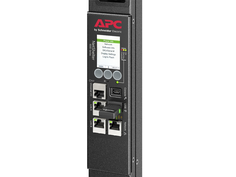Rack PDU 9000 Switched, ZeroU, 16A, 230V, (21) C13 & (3) C19, IEC309 Cord
