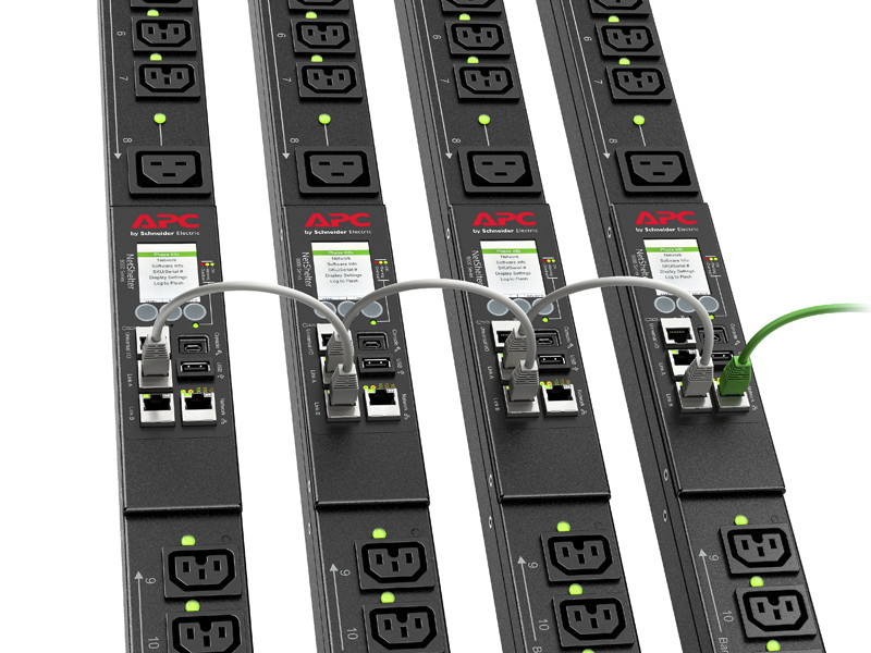 Rack PDU 9000 Switched, ZeroU, 16A, 230V, (21) C13 & (3) C19, IEC309 Cord