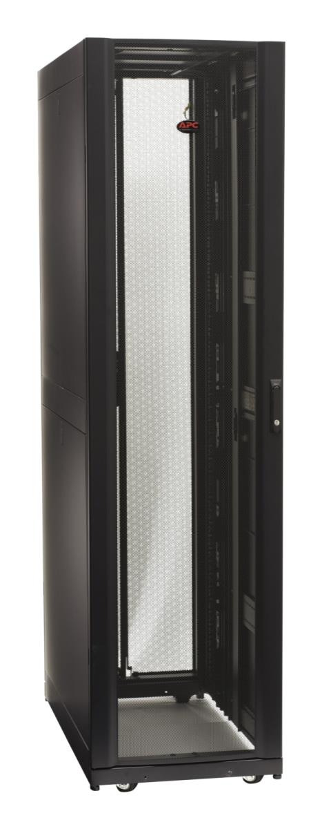 NetShelter SX3K 42U 600mm Wide x 1200mm Deep Enclosure with Sides Black
