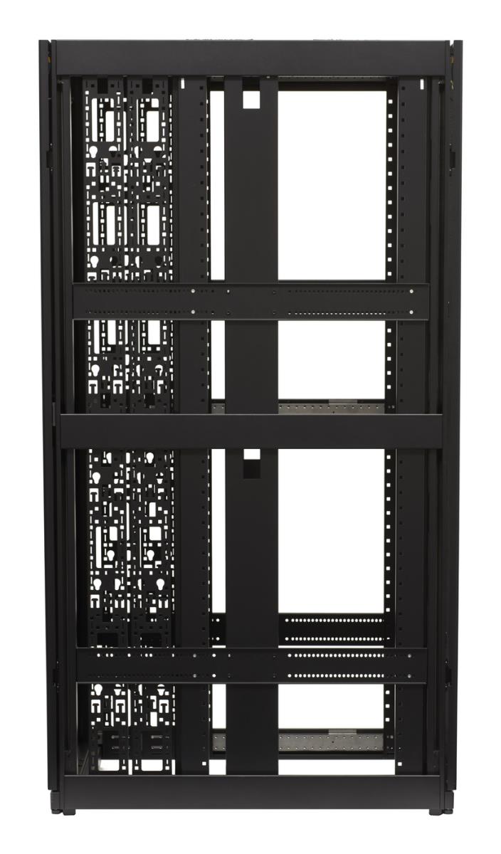 NetShelter SX3K 42U 600mm Wide x 1200mm Deep Enclosure with Sides Black