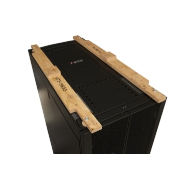 NetShelter SX3K 42U 600mm W x 1200mm D Enclosure with Sides Black, 3500lb Shock Package, No Ramp