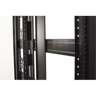 NetShelter SX3K 42U 600mm W x 1200mm D Enclosure with Sides Black, 3500lb Shock Package, No Ramp