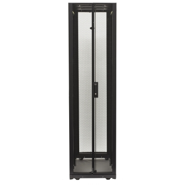 NetShelter SX3K 42U 600mm W x 1200mm D Enclosure with Sides Black, 3500lb Shock Package, No Ramp