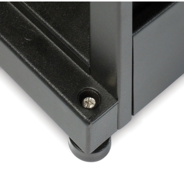 NetShelter SX3K 42U 600mm W x 1200mm D Enclosure with Sides Black, 3500lb Shock Package, No Ramp